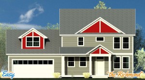 Exterior rendering of the "Richmond" home design from Easy Duluth